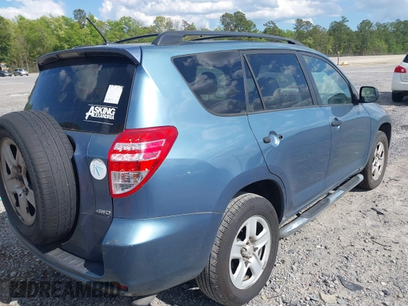 2011 Toyota RAV4 with VIN 2T3BF4DV4BW130267, listed as a IAAI auction lot 42031615 with 222,080 mi miles. Bid and sale history available at carsss.com. Image 4.