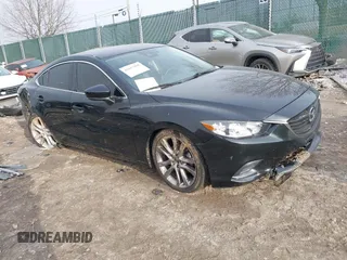 2017 Mazda Mazda6 Touring with VIN JM1GL1V5XH1117820, listed as a IAAI auction lot 41617395 with 117,081 mi miles. Bid and sale history available at carsss.com. Image 1.