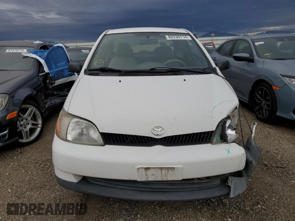 2000 Toyota ECHO with VIN JTDAT1230Y0074894, listed as a Copart auction lot 82236714 with 179,043 mi miles and Salvage Title. Bid and sale history available at DreamBid. Image 5.