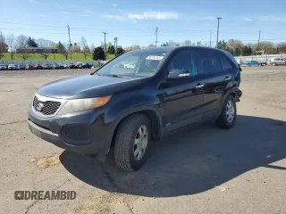 2011 Kia Sorento LX with VIN 5XYKTCA17BG084601, listed as a Copart auction lot 50344345 with 177,540 mi miles and Salvage Title. Bid and sale history available at carsss.com. Image 1.