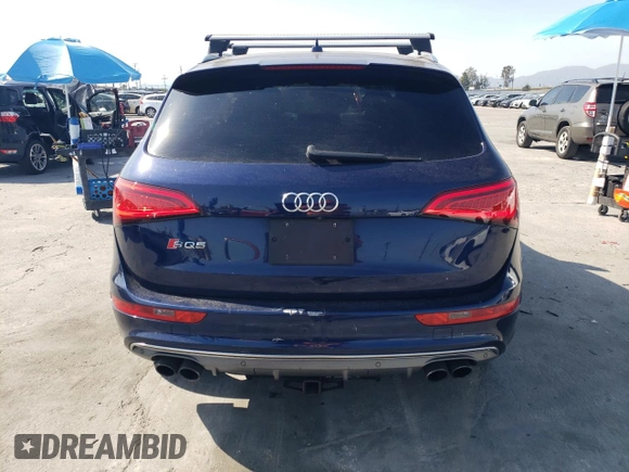 2014 Audi SQ5 Prestige with VIN WA1VGAFP4EA033753, listed as a Copart auction lot 51657325 with 89,119 mi miles and Salvage title. Bid and sale history available at DreamBid. Image 6.