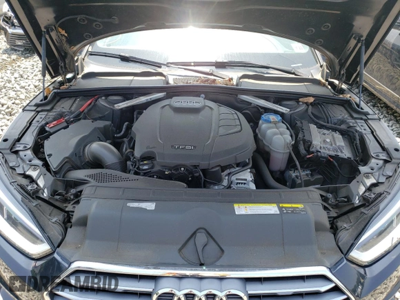2018 Audi A5 Sportback Premium Plus with VIN WAUENCF54JA100459, listed as a Copart auction lot 53349513 with 48,719 mi miles. Bid and sale history available at carsss.com. Image 12.