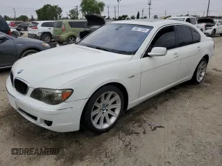 2006 BMW 7 Series 750i с VIN WBAHL835X6DT01146, выставлен на аукционе Copart как лот 58617325 с пробегом 99 178 миль миль и Чистый • Clean title. История ставок и продаж доступна на DreamBid. Изображение 1.