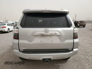 2021 Toyota 4Runner SR5 with VIN JTEEU5JR7M5238789, listed as a Copart auction lot 56677715 with 105,390 mi miles and Salvage title. Bid and sale history available at DreamBid. Image 6.