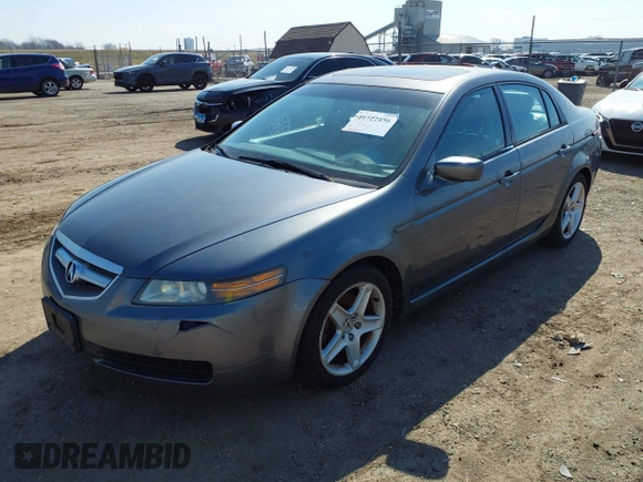2005 Acura TL with VIN 19UUA66235A042756, listed as a IAAI auction lot 41722456 with 136,067 mi miles. Bid and sale history available at carsss.com. Image 2.