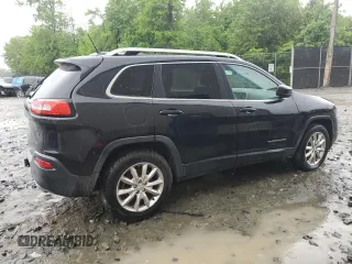 2014 Jeep Cherokee Limited with VIN 1C4PJMDS0EW215591, listed as a Copart auction lot 55275965 with 127,782 mi miles and Clean title. Bid and sale history available at DreamBid. Image 3.