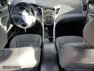 2012 Hyundai Sonata Hybrid with VIN KMHEC4A40CA033709, listed as a Copart auction lot 49738935 with 0 mi miles and Salvage Title. Bid and sale history available at carsss.com. Image 8.