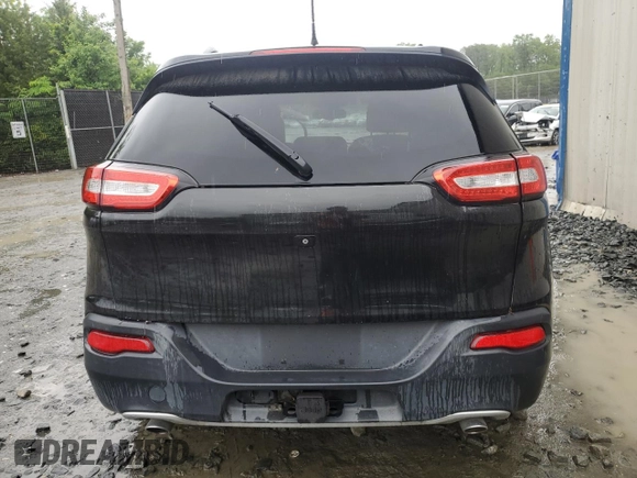 2014 Jeep Cherokee Limited with VIN 1C4PJMDS0EW215591, listed as a Copart auction lot 55275965 with 127,782 mi miles and Clean title. Bid and sale history available at DreamBid. Image 6.
