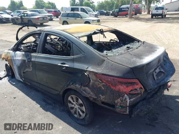 2015 Hyundai Accent GLS with VIN KMHCT4AE6FU907970, listed as a IAAI auction lot 40446072 with 1 mi miles. Bid and sale history available at carsss.com. Image 3.