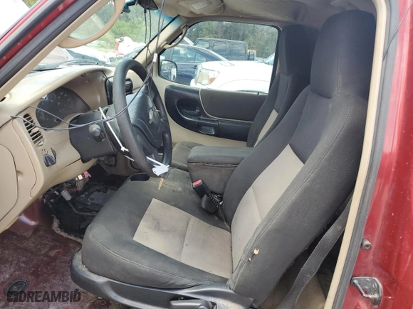 2004 Ford Ranger XL with VIN 1FTYR10D74PB06525, listed as a Copart auction lot 65062954 with 366,740 mi miles and Salvage Title. Bid and sale history available at carsss.com. Image 7.
