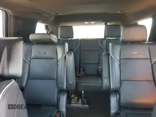 2023 Cadillac Escalade RWD Premium Luxury z VIN 1GYS3BKL4PR395559, wystawiony jako Copart lot #48347285 z przebiegiem 3 818 mil mil oraz Szkoda całkowita • Salvage title. Historia ofert i sprzedaży dostępna na DreamBid. Obrazek 10.