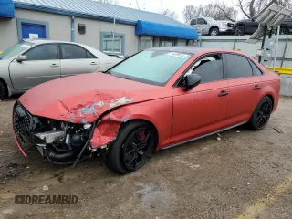 2018 Audi A4 Prestige z VIN WAUFNAF41JA067209, wystawiony jako Copart lot #44339015 z przebiegiem 95 202 mil mil oraz Szkoda całkowita • Salvage title. Historia ofert i sprzedaży dostępna na DreamBid. Obrazek 1.