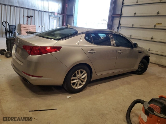 2011 Kia Optima LX with VIN KNAGM4A78B5133243, listed as a Copart auction lot 53530195 with 198,555 mi miles and Non Repairable. Bid and sale history available at carsss.com. Image 3.