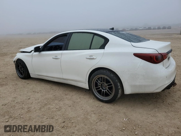 2020 Infiniti Q50 3.0t SPORT with VIN JN1EV7AP2LM208750, listed as a Copart auction lot 42870665 with 61,789 mi miles and Salvage Title. Bid and sale history available at carsss.com. Image 2.