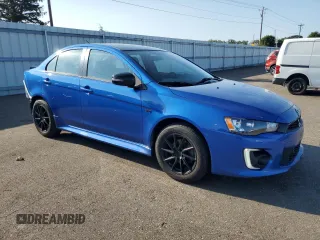 2017 Mitsubishi Lancer ES with VIN JA32U2FU4HU010651, listed as a Copart auction lot 70334394 with 56,252 mi miles and Salvage Title. Bid and sale history available at carsss.com. Image 4.