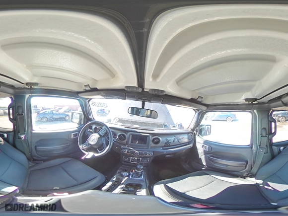 2021 Jeep Gladiator Willys with VIN 1C6HJTAGXML525866, listed as a Copart auction lot 49489295 with 108,164 mi miles and Salvage Title. Bid and sale history available at carsss.com. Image 13.