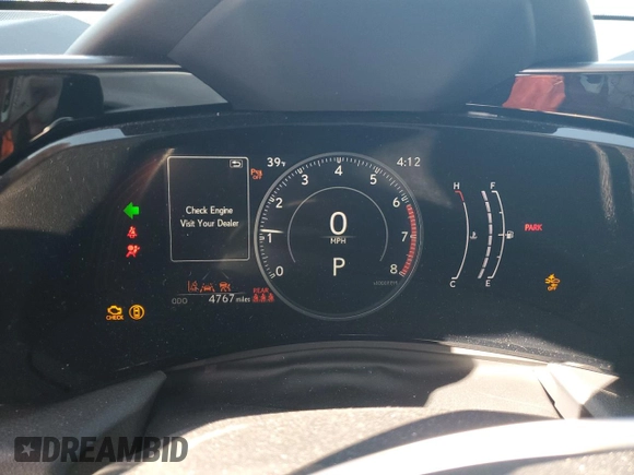 2024 Lexus NX 350 Premium with VIN 2T2GGCEZ1RC058474, listed as a Copart auction lot 50623135 with 4,767 mi miles and Salvage title. Bid and sale history available at DreamBid. Image 9.