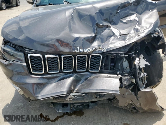 2017 Jeep Grand Cherokee Limited with VIN 1C4RJEBG4HC678756, listed as a Copart auction lot 59109565 with 77,505 mi miles and Salvage title. Bid and sale history available at DreamBid. Image 12.