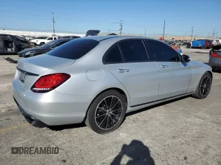 2021 Mercedes-Benz C 300 with VIN W1KWF8DB8MR632402, listed as a Copart auction lot 67762734 with 38,922 mi miles and Salvage Title. Bid and sale history available at carsss.com. Image 3.