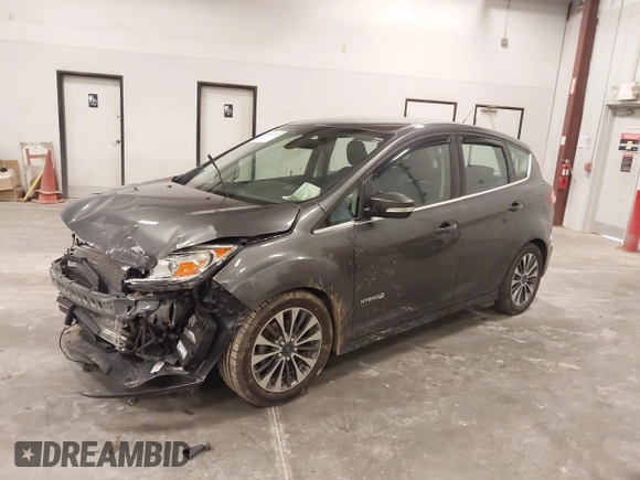 2018 Ford C-Max Titanium with VIN 1FADP5DU5JL101340, listed as a IAAI auction lot 41816730 with 102,207 mi miles and . Bid and sale history available at DreamBid. Image 2.