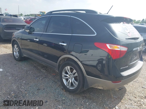 2012 Hyundai Veracruz Limited with VIN KM8NU4CC9CU197363, listed as a IAAI auction lot 42591498 with 203,285 mi miles and . Bid and sale history available at DreamBid. Image 3.
