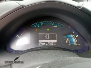 2014 Nissan LEAF SL z VIN 1N4AZ0CP4EC338869, wystawiony jako Copart lot #57100635 z przebiegiem 41 296 mil mil oraz Szkoda całkowita • Salvage title. Historia ofert i sprzedaży dostępna na DreamBid. Obrazek 9.
