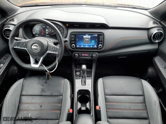 2022 Nissan Kicks SR with VIN 3N1CP5DV1NL497777, listed as a Copart auction lot 45543515 with 87,401 mi miles and Clean Title. Bid and sale history available at carsss.com. Image 8.