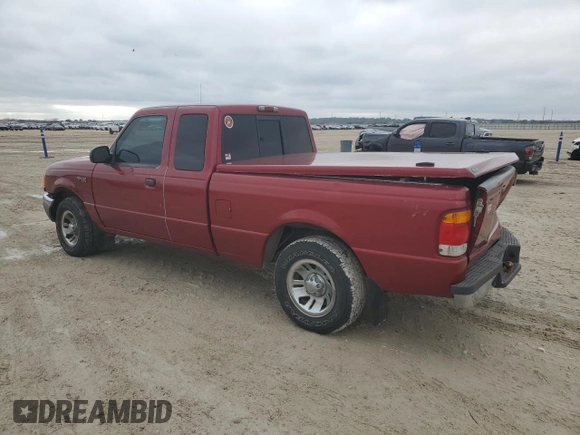 1999 Ford Ranger XL with VIN 1FTYR14V8XPA16341, listed as a Copart auction lot 45297565 with 134,547 mi miles and Salvage Title. Bid and sale history available at carsss.com. Image 2.