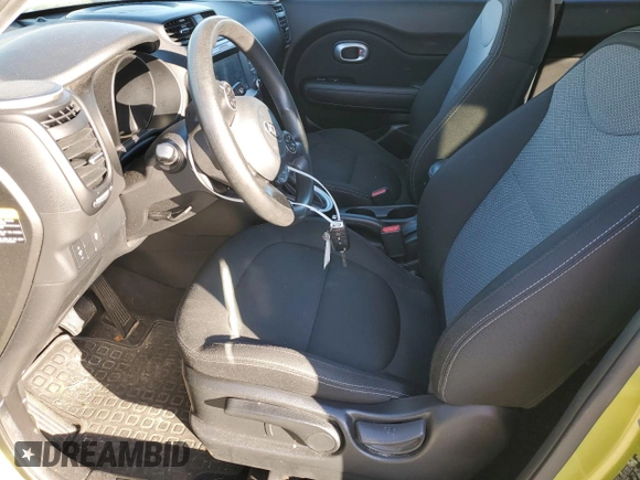 2018 Kia Soul + with VIN KNDJP3A58J7895273, listed as a Copart auction lot 82486664 with 54,697 mi miles and Salvage Title. Bid and sale history available at carsss.com. Image 7.