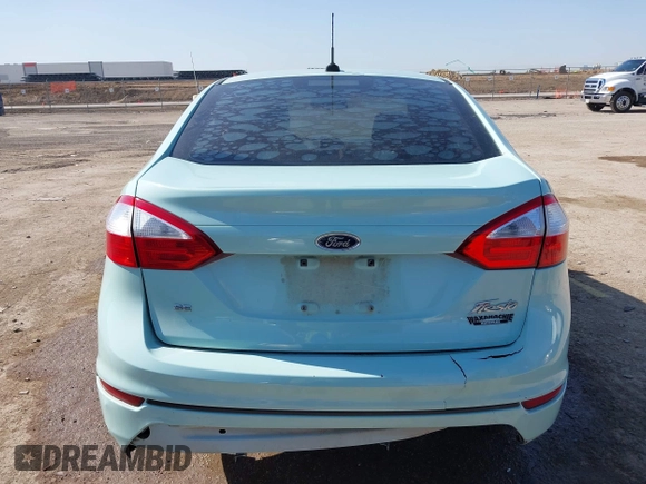 2017 Ford Fiesta SE with VIN 3FADP4BJ7HM150339, listed as a IAAI auction lot 42007084 with 109,334 mi miles. Bid and sale history available at carsss.com. Image 16.