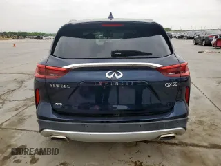 2019 Infiniti QX50 Luxe z VIN 3PCAJ5M30KF111736, wystawiony jako Copart lot #51330965 z przebiegiem 34 320 mil mil oraz Czysty tytuł • Clean title. Historia ofert i sprzedaży dostępna na DreamBid. Obrazek 6.