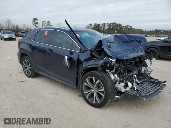2022 Lexus RX with VIN 2T2HZMAA6NC236443, listed as a Copart auction lot 42442325 with 0 mi miles and Salvage Title. Bid and sale history available at carsss.com. Image 4.