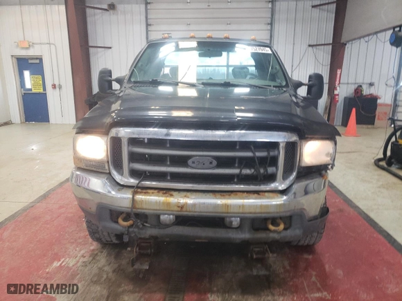 2004 Ford Super Duty F-250 XL with VIN 1FTNX21P64EE05846, listed as a Copart auction lot 47527045 with 191,038 mi miles and Salvage Title. Bid and sale history available at carsss.com. Image 5.