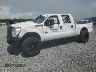 2015 Ford F-250 Lariat with VIN 1FT7W2BT0FEC84032, listed as a Copart auction lot 61551885 with Not provided miles and Salvage title. Bid and sale history available at DreamBid. Image 1.