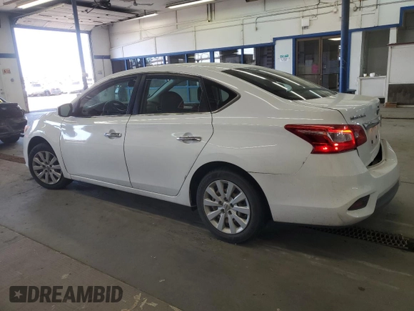2018 Nissan Sentra S with VIN 3N1AB7AP7JY221916, listed as a Copart auction lot 55663295 with 107,886 mi miles and Salvage Title. Bid and sale history available at DreamBid. Image 2.