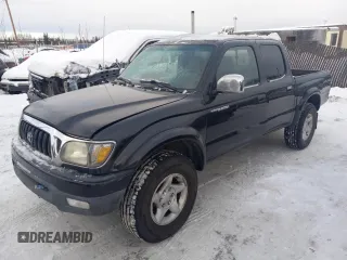 2001 Toyota Tacoma PreRunner with VIN 5TEGN92N91Z851132, listed as a Copart auction lot 50792725 with 197,763 mi miles and Non Repairable. Bid and sale history available at DreamBid. Image 1.