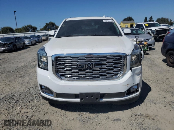 2020 GMC Yukon Denali with VIN 1GKS2CKJ0LR109590, listed as a Copart auction lot 68700384 with 55,310 mi miles and Salvage Title. Bid and sale history available at carsss.com. Image 5.