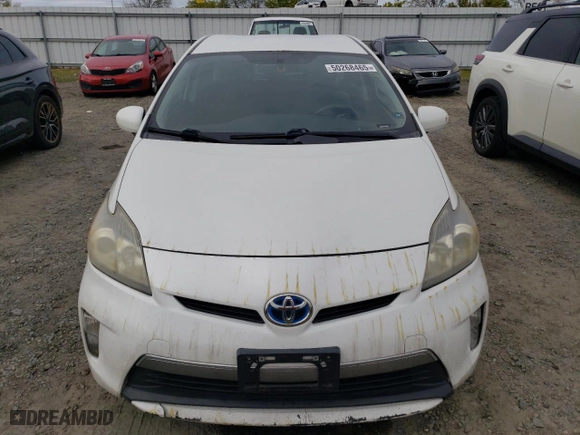 2013 Toyota Prius Plug-In with VIN JTDKN3DP5D3033633, listed as a Copart auction lot 50268465 with 191,954 mi miles and Salvage Title. Bid and sale history available at carsss.com. Image 5.