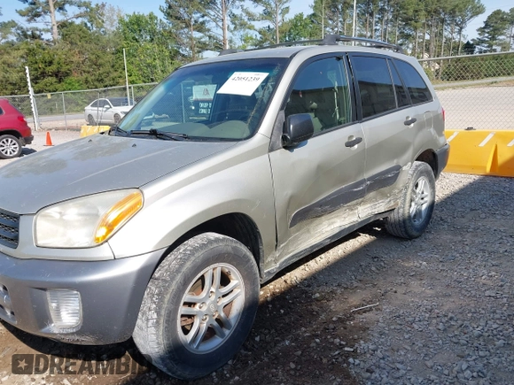 2003 Toyota RAV4 with VIN JTEGH20V330119336, listed as a IAAI auction lot 42051239 with 198,944 mi miles. Bid and sale history available at carsss.com. Image 6.