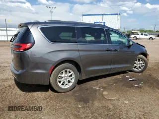 2022 Chrysler Pacifica Touring L with VIN 2C4RC1BG8NR158629, listed as a Copart auction lot 58541395 with 76,544 mi miles and Salvage title. Bid and sale history available at DreamBid. Image 3.