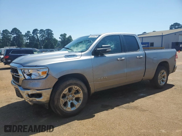 2022 Ram 1500 Big Horn с VIN 1C6RRFBG4NN226893, выставлен на аукционе Copart как лот 56584425 с пробегом 124 726 миль миль и Списание • Salvage title. История ставок и продаж доступна на DreamBid. Изображение 1.