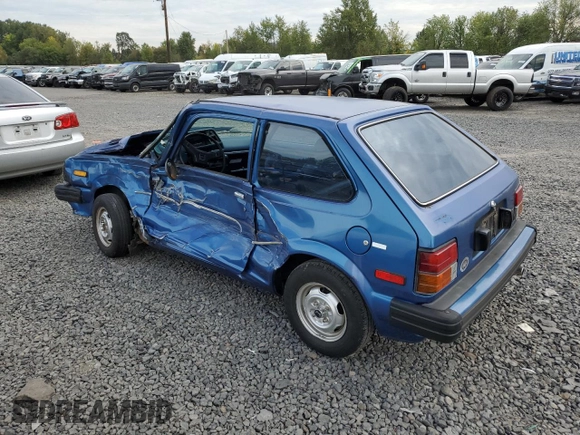 1980 Honda Civic with VIN SRC1025751, listed as a Copart auction lot 75863494 with 91,866 mi miles and Salvage title. Bid and sale history available at DreamBid. Image 2.