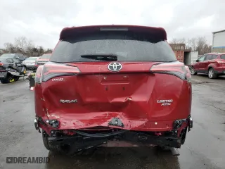 2018 Toyota RAV4 Limited with VIN JTMDFREV8JD224068, listed as a Copart auction lot 49864785 with 56,595 mi miles and Salvage Title. Bid and sale history available at carsss.com. Image 6.
