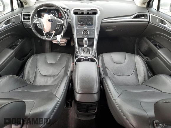 2014 Ford Fusion Titanium with VIN 3FA6P0K9XER164953, listed as a Copart auction lot 46131225 with 90,214 mi miles and Salvage Title. Bid and sale history available at DreamBid. Image 8.