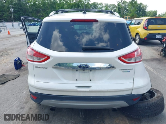 2016 Ford Escape Titanium with VIN 1FMCU9J90GUC48346, listed as a IAAI auction lot 42523307 with 114,265 mi miles and . Bid and sale history available at DreamBid. Image 16.
