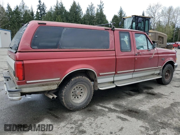 1993 Ford F-150 with VIN 1FTEX14H6PKB86844, listed as a Copart auction lot 52012705 with 127,784 mi miles and Salvage title. Bid and sale history available at DreamBid. Image 3.