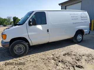 2007 Ford Econoline Cargo Commercial z VIN 1FTNE14W37DA69134, wystawiony jako Copart lot #57874075 z przebiegiem 192 378 mil mil oraz Szkoda całkowita • Salvage title. Historia ofert i sprzedaży dostępna na DreamBid. Obrazek 1.