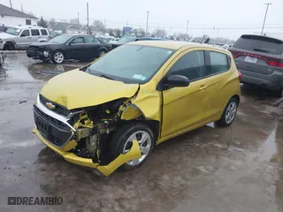 2022 Chevrolet Spark LS with VIN KL8CB6SA0NC024409, listed as a IAAI auction lot 41467964 with 35,650 mi miles. Bid and sale history available at carsss.com. Image 18.