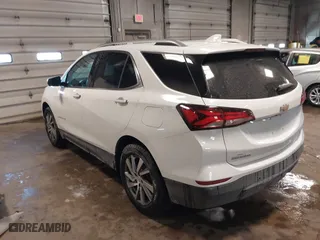 2022 Chevrolet Equinox Premier with VIN 3GNAXNEV7NS223256, listed as a IAAI auction lot 41559008 with 14,986 mi miles. Bid and sale history available at carsss.com. Image 3.