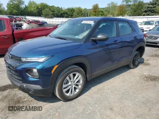 2021 Chevrolet TrailBlazer LS with VIN KL79MNSL4MB123663, listed as a Copart auction lot 69969144 with 30,519 mi miles and Salvage Title. Bid and sale history available at DreamBid. Image 1.